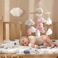 thumbnail image 5 of BESTSKY 2026 New Baby Crib Mobile Bunny Nursery Mobile for Boys Girls Mobile Nursery Decor for Infant Bedroom Hanging Baby Mobile for Bassinet Newborn Baby Gift, 5 of 7