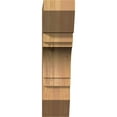 thumbnail image 2 of Ekena Millwork 5 1/2"W x 22"D x 22"H Merced Slat Smooth Bracket, Western Red Cedar, 2 of 4