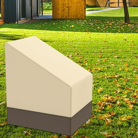 Outdoor Rocking Couch 420D Outdoor Garden Furniture Cover Rocking Chair Cover Waterproof Sofa Protection Set Patio Dustproof Cover ()