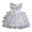 White, variant on Little Flower Girl Tulle Tutu Dress Princess Costume Birthday Party Dress Cosplay Outfits Red 11-12 Years