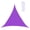 E, variant on Oioii Sun Shade Sail Triangle Shade Canopy Patio Cover UV Block Permeable Cloth Fabric for Pergola Backyard Porch Deck Garden Carport Awning Outdoor Activity,M