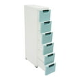 thumbnail image 5 of 6 Drawers Storage Cabinet, Narrow Space Storage Cabinet Rack for Home Office, 5 of 19