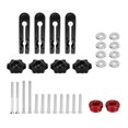 thumbnail image 4 of 2 Set Featherboard Adjustable Extended Woodworking Track Safety Device for Table Saw Router Tables Fences Tool Blue, 4 of 5