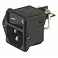 thumbnail image 2 of SCHURTER DC11.0001.001 CONN, IEC POWER ENTRY MODULE, PLUG, 12A, 2 of 2