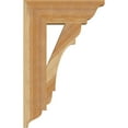thumbnail image 3 of Ekena Millwork 4"W x 14"D x 22"H Olympic Traditional Rough Sawn Bracket, Western Red Cedar, 3 of 4