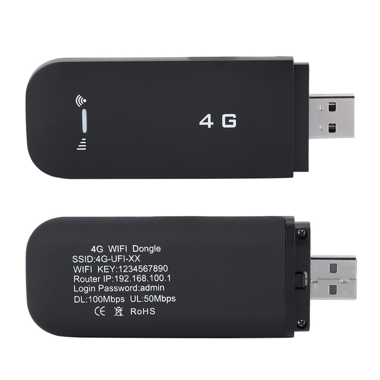 GJX WiFi Router, Portable Mobile Hotspot, LTE USB For Surfing Online For Chatting Online - image 5 of 8