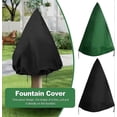thumbnail image 4 of Garden Fountain Cover Tree Shape Reusable Drawstring CoverBlack, 4 of 5