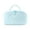 Blue, variant on 2026 9.84×5.51×5.12Inch New Petition Makeup Bag,Festivalment Wide Open Lay-Flat Water-Resistant Cosmetic Case, Puffy Padded Organizer for Toiletries & Brushes Large Capacity with Compartments