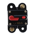 thumbnail image 2 of Sistema De Protección De Disyuntor De Manual Portafusibles Para Automóvil CUTICAT Negro 80 Amp, 2 of 8