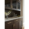 thumbnail image 3 of Amerock Merced 3-3/4 inch (96mm) Center-to-Center Champagne Bronze Cabinet Pull, 3 of 7