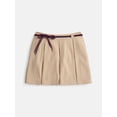 thumbnail image 6 of Weekend Academy Girls Pleated Skort with Shoe String Belt, Sizes 4-18, 6 of 6