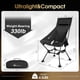 thumbnail image 5 of Silla de camping MOON LENCE plegable con respaldo alto ajustable, 5 of 7