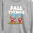 thumbnail image 3 of Dr. Seuss - Fall Things - Toddler And Youth Long Sleeve Graphic T-Shirt, 3 of 6
