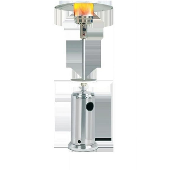 PHRDSS Umbrella Patio Heater With Stainless Steel Finish With Drink Table