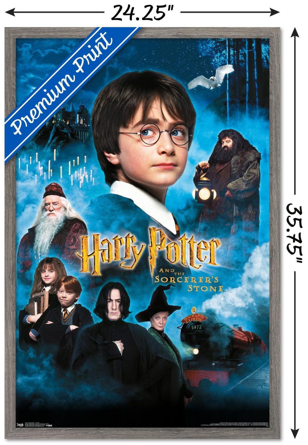 Harry Potter and the Sorcerer's Stone - Candles One Sheet Wall Poster, 22.375" x 34"