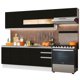 thumbnail image 1 of Cocina Integral Completa Modular Madesa Marcela 280cm BN 04, 1 of 10