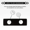 thumbnail image 5 of Trashcans For Bedroom KitchenTour Dishwasher Magnet Clean Dirty Sign Upgrade Super Strong Clean Dirty Magnet For Dishwasher Large Text Easy To Read Non Scratch Indicator Kitchen Decor Silver, 5 of 5
