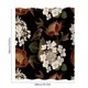 thumbnail image 3 of Cortina de ducha impermeable con diseño estereoscópico de hojas y flores de selva tropical, con ganchos, para baño y ducha., 3 of 6