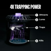 Dynatrap Indoor Electronic Insect Trap - Black