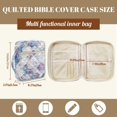 thumbnail image 7 of Pzuqiu Colorful Daisy Large Bible Case includes 75 Bible Tabs & 12 Bookmarks Multi-Functional Scripture Book Cover Organizer for Book Lovers ,Bibles Accessories Perfect Gift, 7 of 7