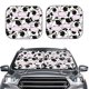 thumbnail image 2 of Balery Cute Animal with Cow Parasol para parabrisas de coche de 2 piezas | Parasol plegable para parabrisas delantero de coche para la mayoría de sedanes-Small, 2 of 6