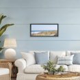 thumbnail image 2 of Stupell Industries Distance Beach Grasses Black Framed Floater Canvas Wall Art design by J:L Design, 11 x 25, 2 of 9