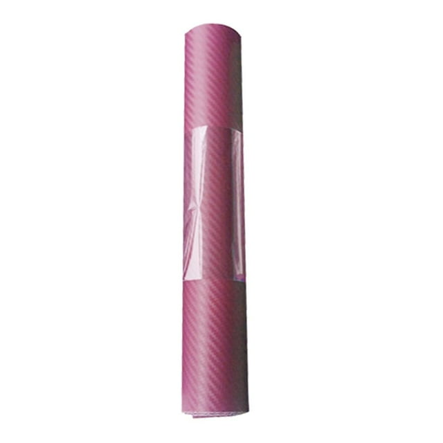 Autocollants 3D Universels Bandes de Fibre Pare-Chocs Anti-Rayures Protection Garde Autocollants Rose 10cm