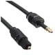 thumbnail image 4 of 2X 1M 3Ft Toslink A Mini Plug 3.5mm Cable de Audio óPtico Digital SPDIF Chapado en Oro, 4 of 5