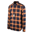 thumbnail image 2 of PME Legend Chemise Homme Noire & Orange Tissée Manches Longues (S01), 2 of 12