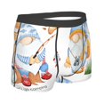 thumbnail image 3 of Balery Gnome Camping Fishing Men's Boxer Briefs, Soft and Breathable Cotton Underwear with nylon Waistband-Small, 3 of 9