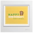 thumbnail image 3 of Jungle Safari Adventure Happy Birthday Party Animal Sign, 3 of 3