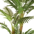 thumbnail image 5 of Puleo International 6 ft. Artificial Areca Palm Tree with White Decorative Pot, 5 of 8