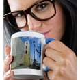 thumbnail image 2 of 3drose, Todos Santos Mission, Baja, Mexico - Sa13 Dpb0685 - Douglas Peebles, 11oz Two-tone Blue Mug, 2 of 6