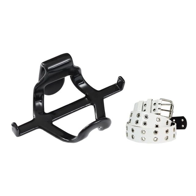 Bunblic Erhu Waist Support Practical Support Stand Portable Hanger Bracket Rack Walking Belt Musical Hook for Erhu Performances White