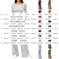 thumbnail image 3 of BODOAO Women's 2 Piece Sweatshirt Set Long Sleeve Scoop Neck Crop Top and Wide Leg Pants Casual Lounge Tracksuit, Soft Matching Outfit for Travel, Home and Daily Wear Set Black L, 3 of 7