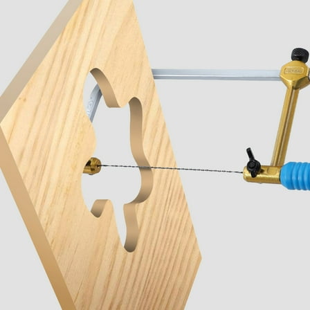 Luxshiny 12pcs Hand Saws Small Tools Accessories Black 45 Steel for Scroll Sawing