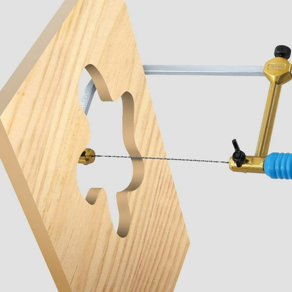 Luxshiny 12pcs Hand Saws Small Tools Accessories Black 45 Steel for Scroll Sawing