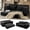 Black, variant on Garvee 75 Inch Convertible Sofa Bed, Boneless Sleeper Sofa, 2 in 1 Folding Couch Bed with 2 Pillows, Pull Out Couch Bed, Loveseat Sofa for Living Room Bedroom, No Assembly, Beige