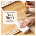 thumbnail image 2 of FolkArt Home Décor White Wax Sealer, Whitewash Finish, 8 fl oz, 2 of 8