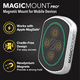 Scosche MP2FM-XCES0 Compatible with MagSafe MagicMount Pro 2 Universal Magnetic Phone Flush Mount for Car - image 3 of 7