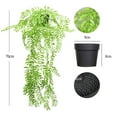 thumbnail image 2 of Plantas artificiales artificiales en macetas, plantas en macetas verdes para el hogar, oficina, escritorio, ventana, baño, dormitorio, exterior, interior, 2 of 5