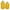 Yellow Solid Round S/2 10", 8"H, variant on The Novogratz 10", 8"H Blue Metal Vase with Gold Rims, Set of 2