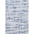 thumbnail image 2 of Addison Rugs Mayfield Premium Machine Washable Transitional Stripes Blue Rectangle Rug, 3' x 5', 2 of 7