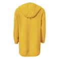 thumbnail image 7 of Ozmmyan Womens Cardigan Sweater Long Sleeve Cable Knit Long Cardigan Open Front Button Hooded Sweater Outerwear, 7 of 7