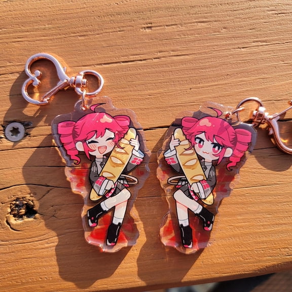 Kasane Teto Acrylic Charm Acrylic Keychain