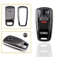 thumbnail image 1 of Xotic Tech Carbon Fiber Pattern Key FOB Cover Shell Case for 2017+ Audi Keyless Remote, 1 of 6