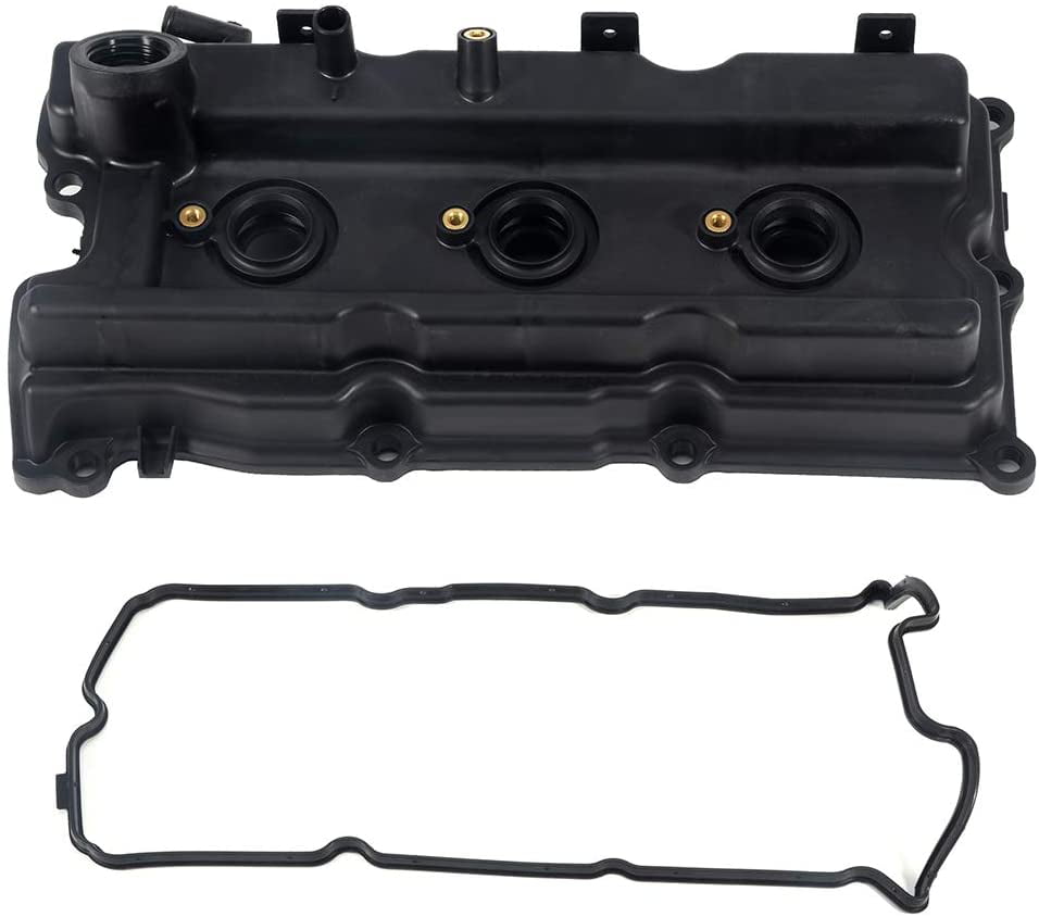 A-Premium Engine Valve Cover Kits with Gasket Compatible with Nissan 350Z Infiniti FX35 G35 2003-2008 M35 2006-2010 2003-2009 V6 3.5L Side 2-PC Set