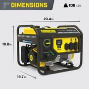 Champion Power Equipment 3500-Watt Dual Fuel RV Ready Portable Generator with CO Shield®