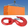 thumbnail image 2 of Grab Hooks, Crane Hoist Rigging Hook, Crane Hook With Latch, Gravity Round Hook, 5T S-Hooks, For Ship Building Industry, 2 of 8