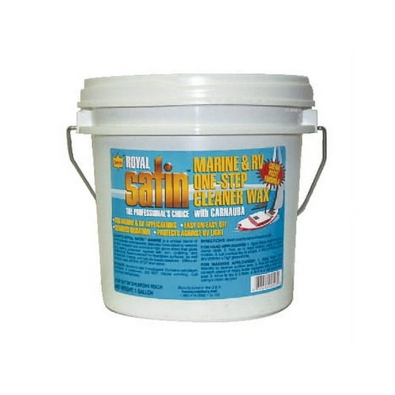 Garry's Royal Satin Marine & RV ONE STEP Cleaner Wax 1 Gallon